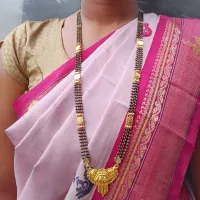 Long Gold Mangalsutra Designs Latest