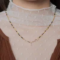Gold Diamond Mangalsutra in USA