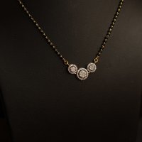 18ct Yellow Gold Diamond Mangalsutra