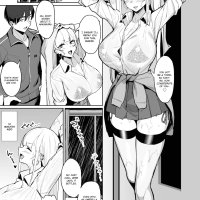 Cheating and Mating with a High School Gyaru while Sheltering from the Rain porn comic