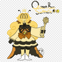 Queen bee Magical girl Art bee food manga insects png
