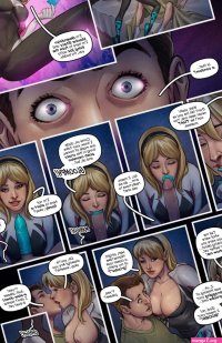 Spider Gwen: Naughty Adventures In Super Whoreing Part 2 Porn Comic english 05