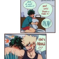BakuDeku Katsuki Bakugou x Izuku Midoriya BNHA by grrbaku IG