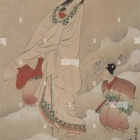 Artist: Maruyama Okyo Japanese 17331795 Lady Shizuka and her children 18th century Polychrome woodblock print sheet: 18 34 12 14 in. 47.6 31.1 cm Japan Japanese Edo period 16151868 Works on Paper