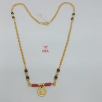Premium quality One gram gold karimani mangalasutra