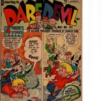 DAREDEVIL 121 Comic Book STARRING THE LITTLE WISE GUYS