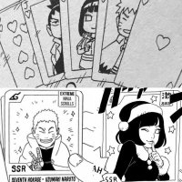 Hina on X: Naruto and Hinatas cards in Boruto manga and Boruto SD!! If you guys notice they both are SSR level in Boruto manga and they are the King and Queen