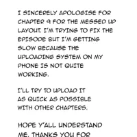 After a meal chapter 8 onwards. FAN TRANSLATION