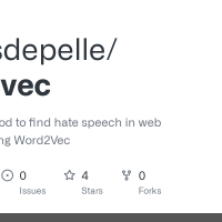 hate2vecvocabulary.json at master rogersdepellehate2vec GitHub