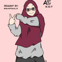 muslim hijab girl Artzy
