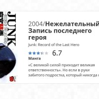 Junk: Record of the Last Hero