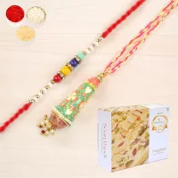 Rakhis Online Australia- RM-213 Bhaiya Bhabhi rakhi