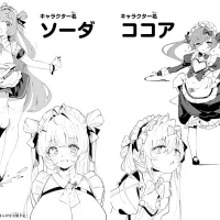 Nikkes official web-manga on CoroCoro Online