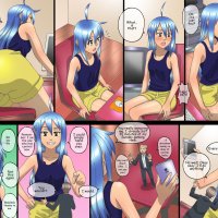 Baca Konata anal vore