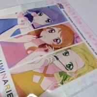 : Aikatsu! Album Sofmap Bonus Item Cloth Poster Akari Ozora Sumire Hikami Hinaki Nijo