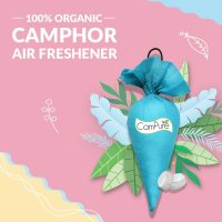 CamPure MANGALAM Camphor Cone Original Pack Of 4-100 Organic