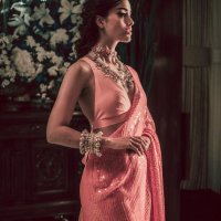 Learn How to Drape a Saree Below the Navel in a Contemporary Style