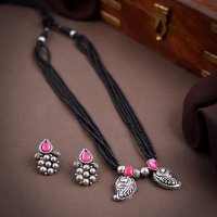Buy Anuradha Art Oxidized Mangalsutra SetTraditional Mangalsutra for WomenTribal JewelleryTemple Mangalsutra at Amazon.in