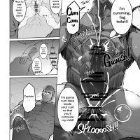 Takao no Gami Toiro Athlete-type Gachimuchi in a developed toilet Eng
