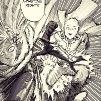 Saitama and Flashy Flash