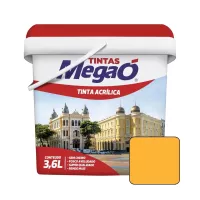 Tinta Acrlica Soft Econômica Parede Teto Interior 36L Mega