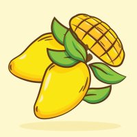 amarelo manga vetor ilustraço. fresco tropical fruta. sia fruta desenho animado 22179230 Vetor no Vecteezy