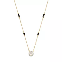 22K Gold CZ Mangalsutra 4.45G