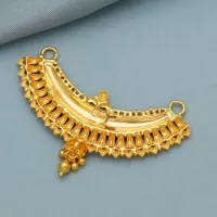 22k gold chain Pendant mangalsutra pendant handmade gold pendant re