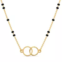 Artistic Nagakanti Gold Multiwear Mangalsutra for women under 20K