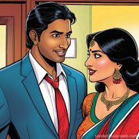 Conversation in a Savita Bhabhi Comic
