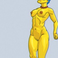 Large Marge from the simpsons cartoon porn by bilioons-art on Newgrounds