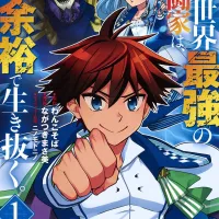 Doryoku Shisugita Sekai Saikyou no Butouka wa Mahou Sekai wo Yoyuu de Ikinuku.