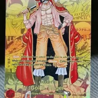 One piece character manga art goud custom card proxy Gol D. Roger OP 09-118 ENG versie