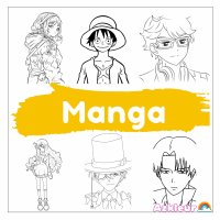 Top 29 gratis Manga Kleurplaat Gratis