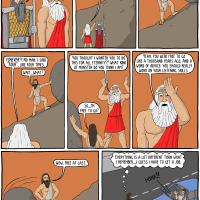 We must imagine Sisyphus as having a hard time readjusting to civilian life