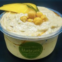 Hoemoes met mango en chutney 250g