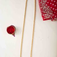 Classiques Yellow Long Gold Plated Mangalsutra