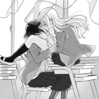 ZenMa on X: RinaMei and the badass pose from that NTR yuri manga reference in the cmt