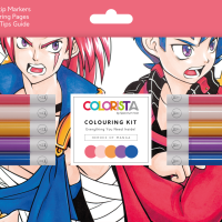 Colorista Colouring Kit Heroes of Manga SNCOL-COLK-HER12