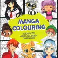 Original Price RM 27.90 Quarto: Manga Colouring Book