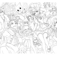 Manga characters by tobeyd