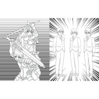 Lake Press Manga Colouring Book FSC