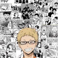 Mivarontsukki haikyuu manga tsukishima tsukishima kei HD phone wallpaper