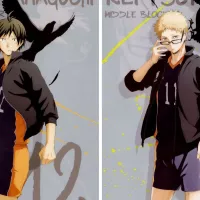 Tsukishima and Yamaguchi