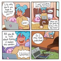 Blobby and Friends on X: Smooth Lily. Very Smooth comics