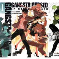 GANGSTA: CURSED English MANGA Series by Kohske Set of Books 1-3 EXPLICIT Series Paperback Bundle by Kohske: New Paperback