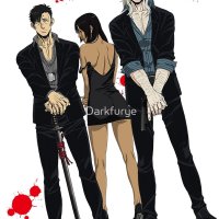 Gangsta anime manga Photographic Print
