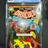 TOMB OF DRACULA 12 CGC 8.5 WHITE PAGES 2ND APPEARANCE OF BLADE 1973 Comics