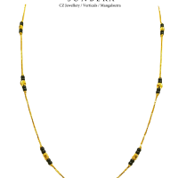24K Golden Gold Mangalsutra 7 To 10 Gram at 37400piece in Raigad