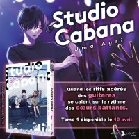 DelcourtTonkam on X: Studio Cabana Bienvenue au Studio Cabana où les riffs acérés des guitares se calent sur le rythme des coeurs battants Découvrez le premier tome de Studio